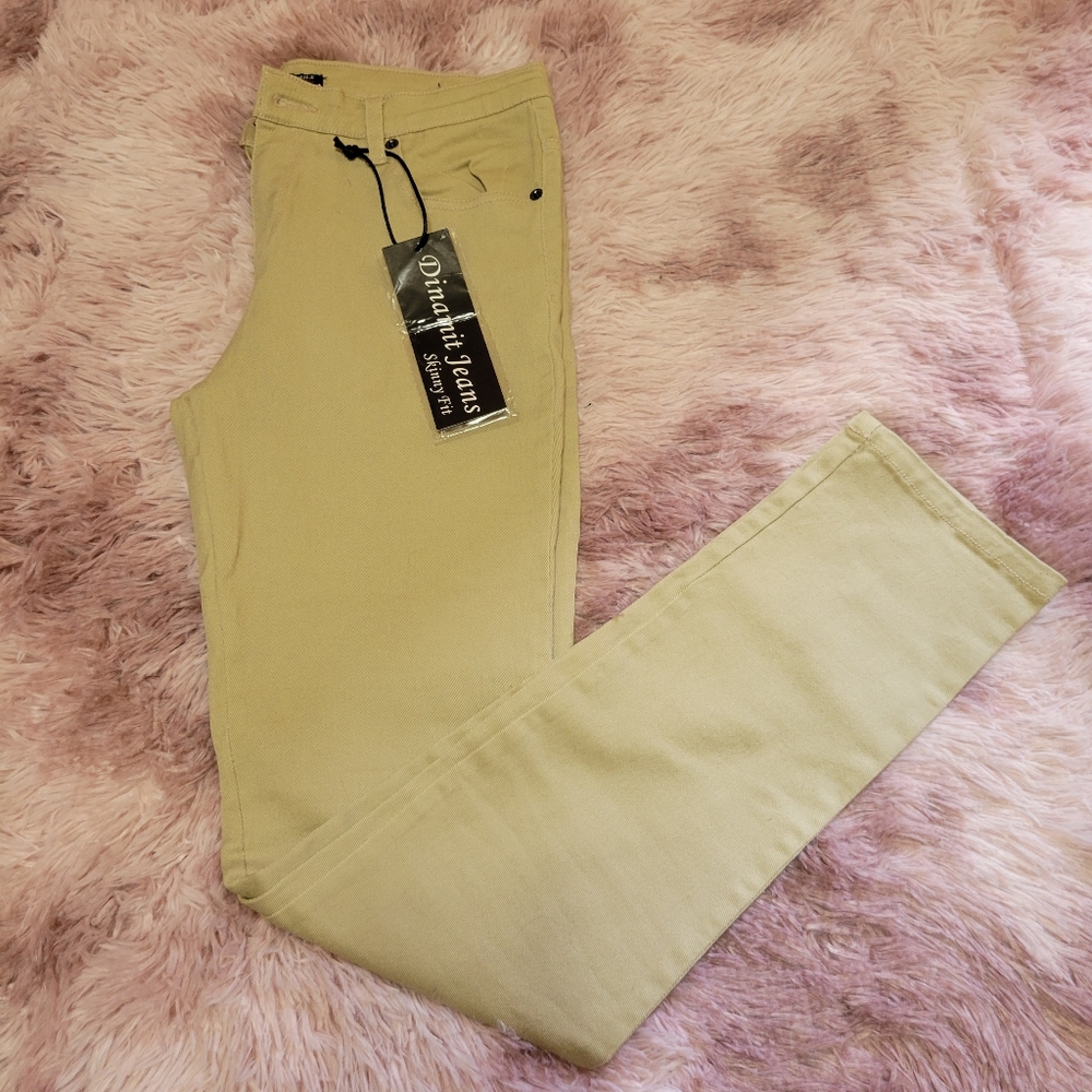 Tan Skinny Jeans NWT